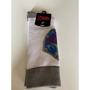 Zelda hylian sword white socks